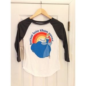 ‼️SALE‼️Disney Cinderella baseball shirt